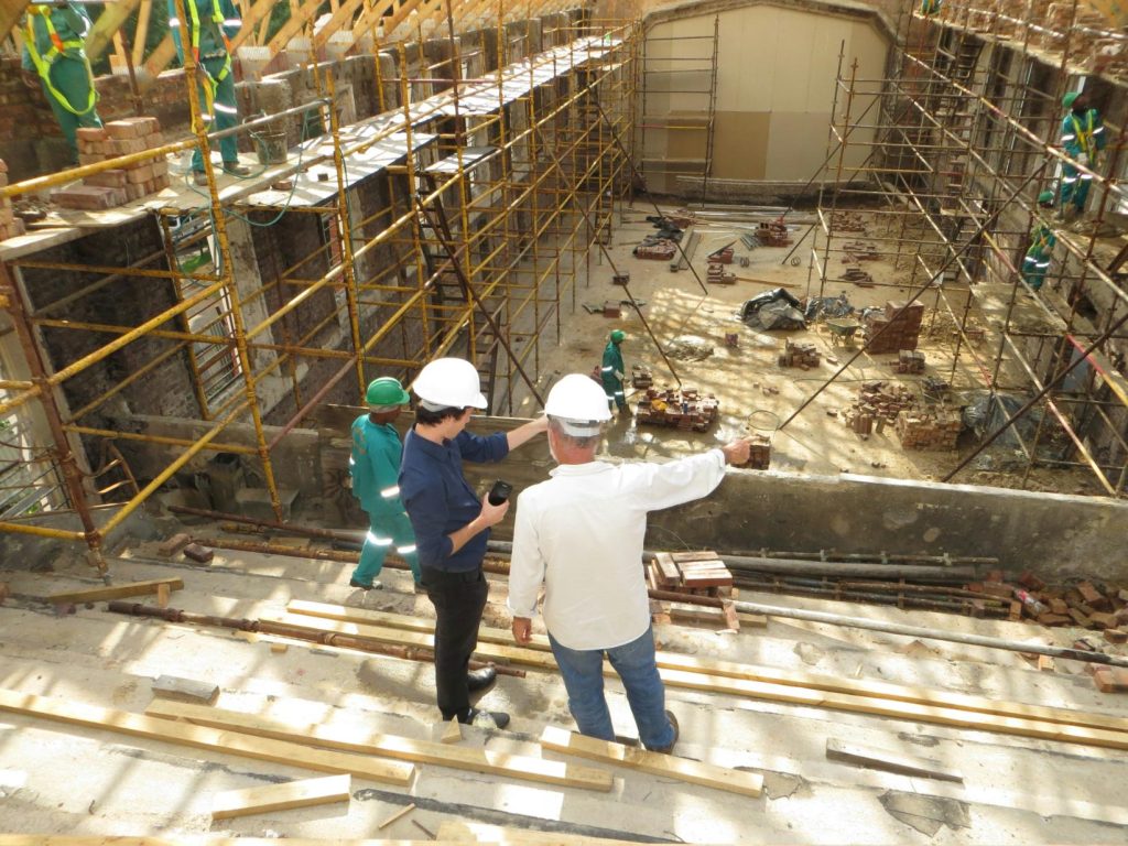chantier de construction
